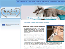 Tablet Screenshot of hartlandsugargliders.com